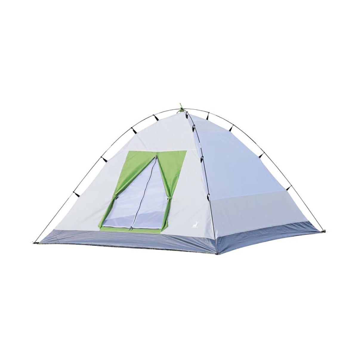 送料無料】キャプテンスタッグ クレセント 3人用ドームテント グリーン