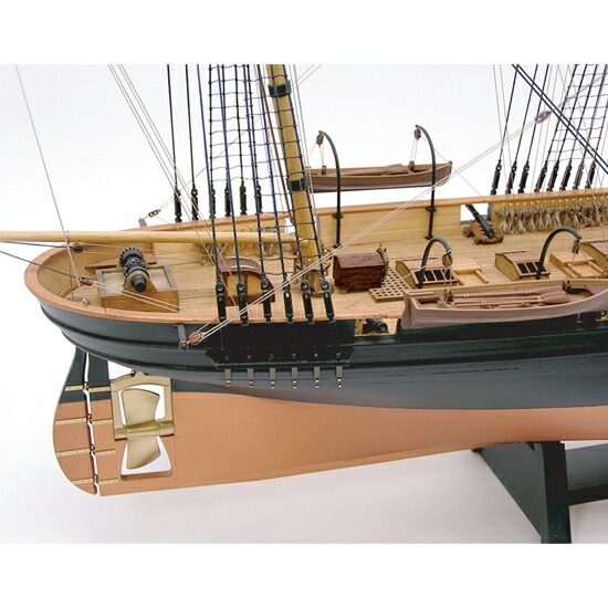 送料無料】ウッディジョー 木製帆船模型 1/75咸臨丸 帆無 | アート