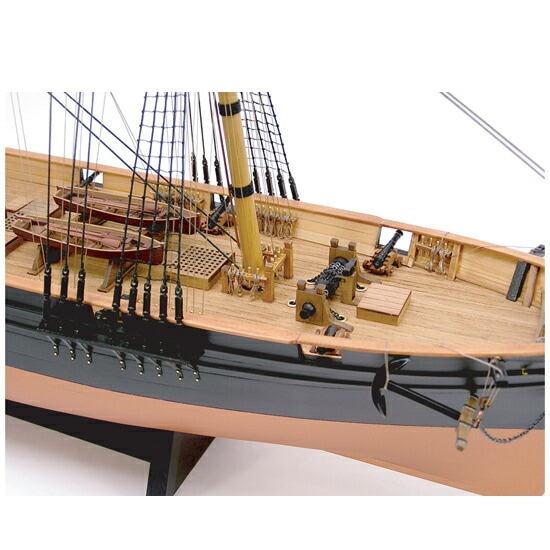 送料無料】ウッディジョー 木製帆船模型 1/75咸臨丸 帆無 | アート