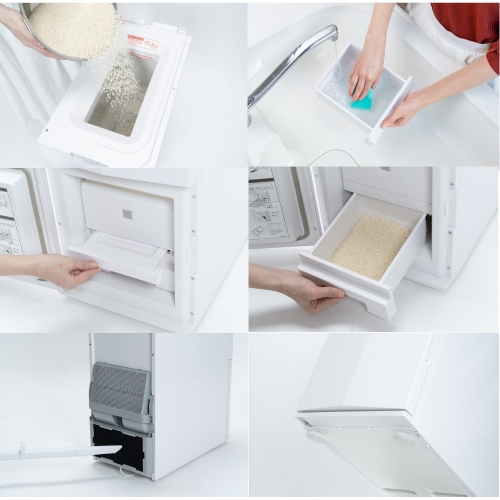 送料無料】アルインコ 定温米びつクーラー 米収納量31kg TRA31