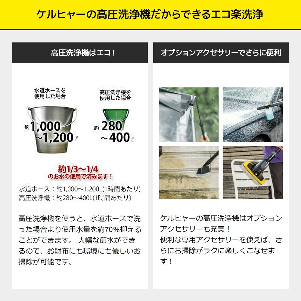 送料無料】【お得な限定セット】ケルヒャー 高圧洗浄機 K3サイレント
