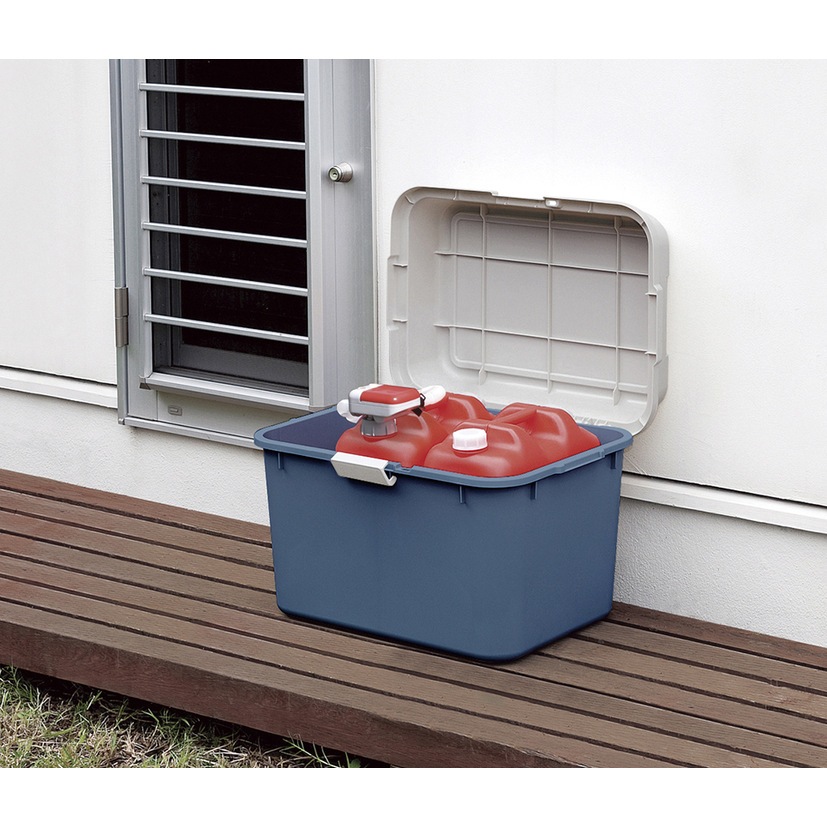 【送料無料】JEJアステージ ホームボックスプラス深型620 ブルー ×5個 ケース販売