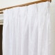 【送料無料】採光性裏地付レースカーテン 巾100x丈133cm ホワイト 2枚入 106113 【メーカー直送・代引不可・置配不可】
