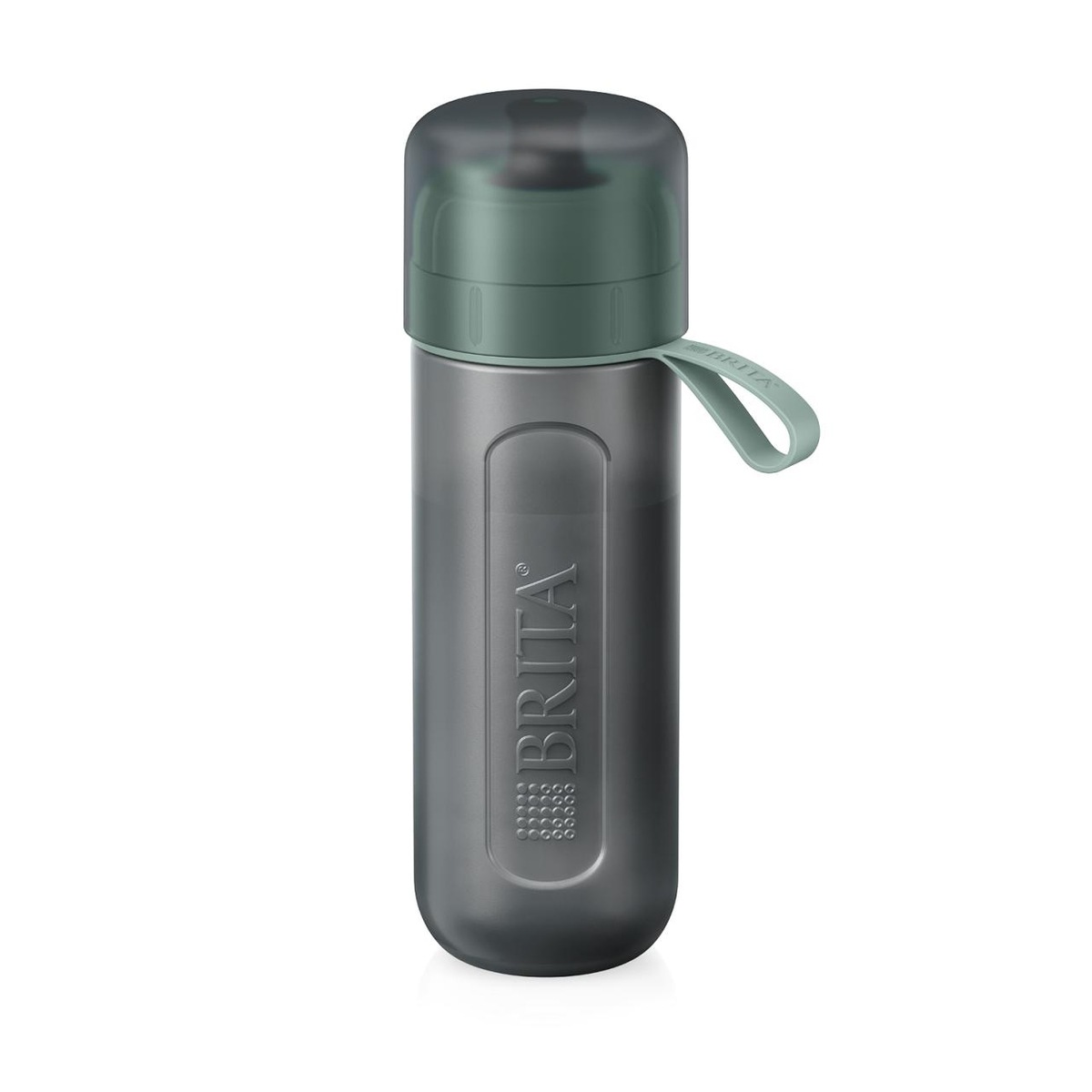 ブリタ BRITA ボトル型浄水器 アクティブ ダークグリーン 600ml