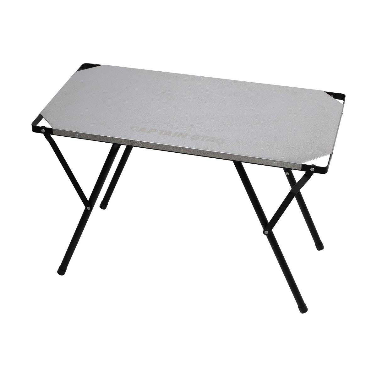 【送料無料】キャプテンスタッグ 2way ステンレスサイドテーブル 60×30 UC-0555