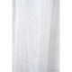 【送料無料】採光性裏地付レースカーテン 巾100x丈198cm ホワイト 2枚入 106120 【メーカー直送・代引不可・置配不可】