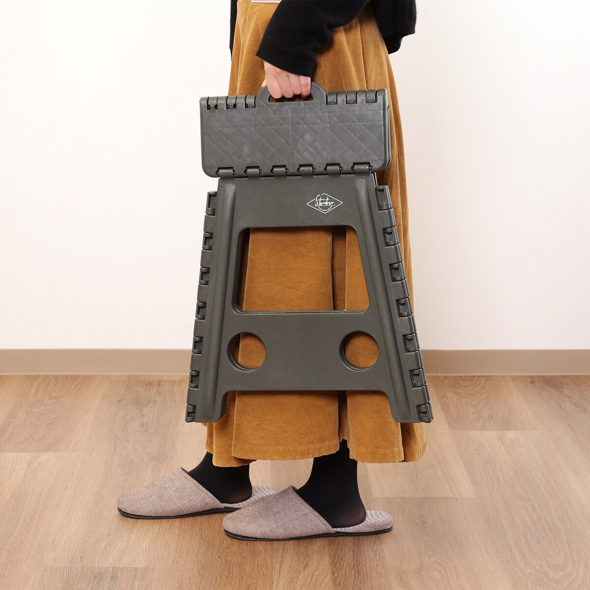 40's 50's vintage フォールディングステップスツール