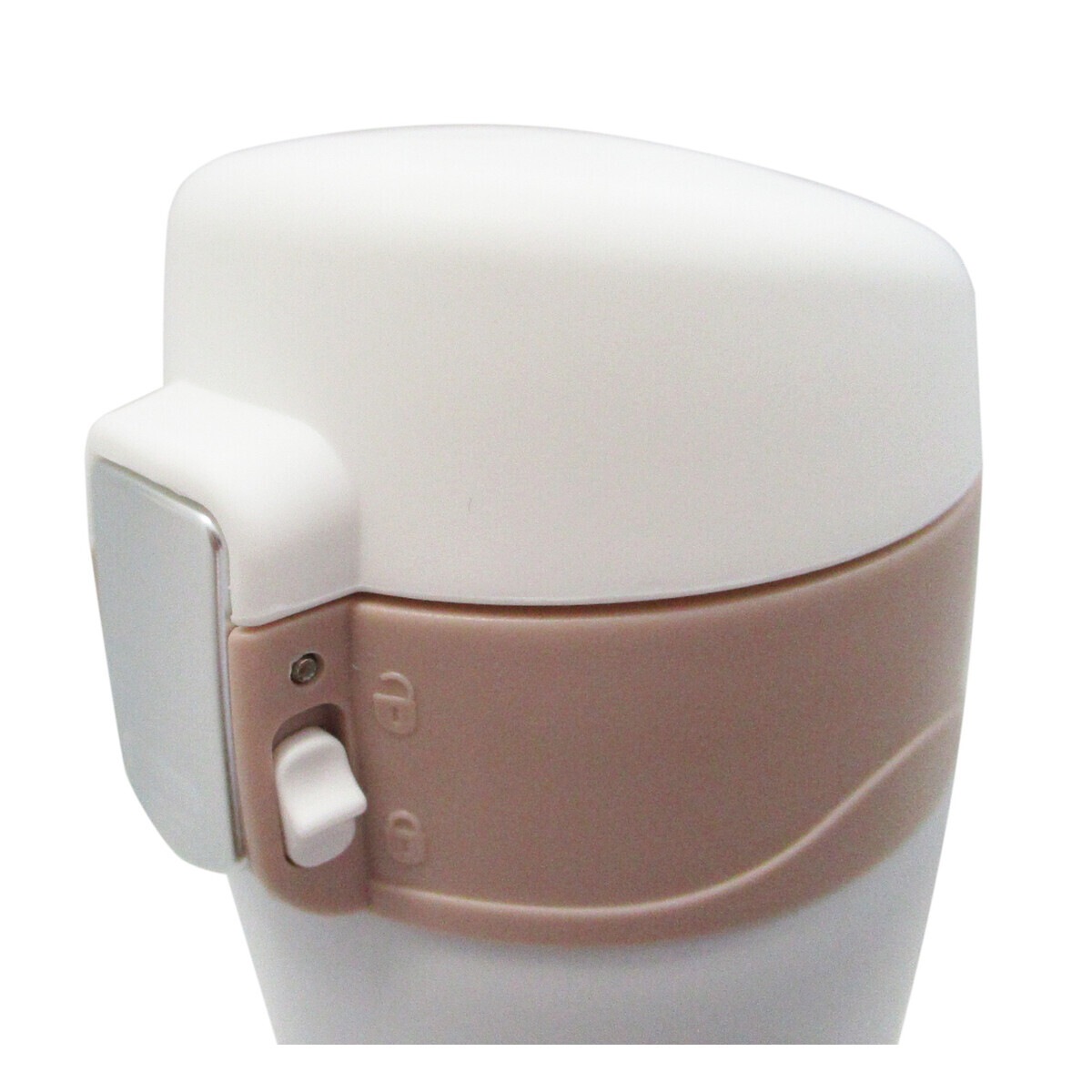 ホワイト水筒 液漏れ防止 ワンタッチオープン*6 ホワイト水筒 液漏れ防止 ワンタッチオープン*6 ホワイト水筒 液