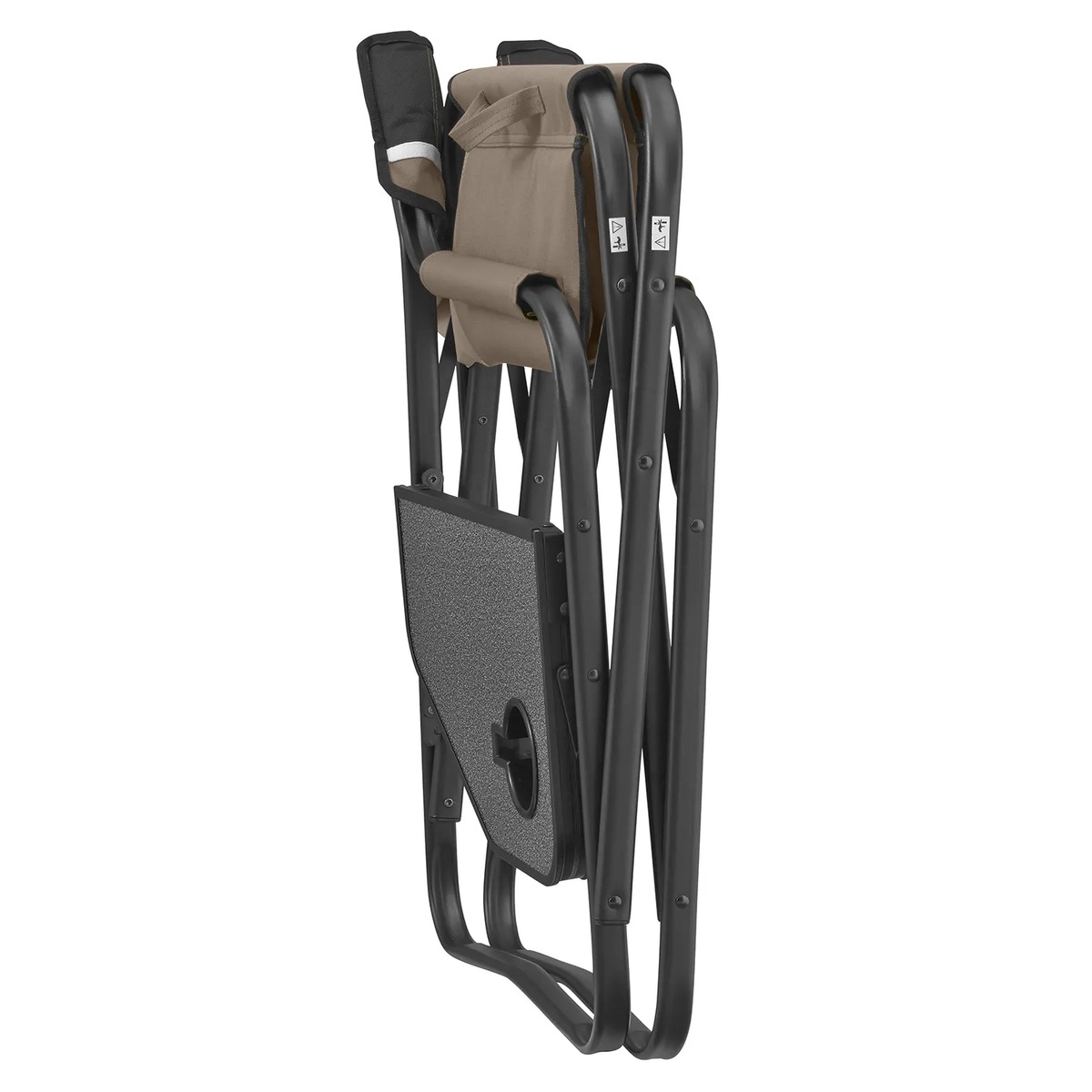 【送料無料】コールマン サイドテーブル付デッキチェアST グレージュ 2190860