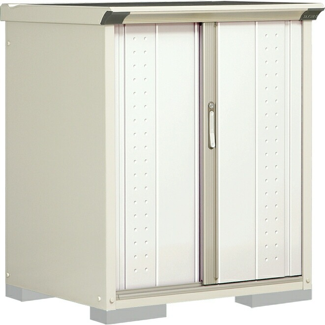 （代引不可）タクボ物置 グランプレステージ 全面棚 小型物置 収納庫 GP-195BF トロピカルオレンジ タクボ 小型物置 グランプレステージジャンプ GP-177HFCB カーボン