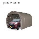 【送料無料】南栄工業 パイプ車庫 埋め込み式 軽用 2540USB 「3梱包」 【大型便・時間指定不可】
