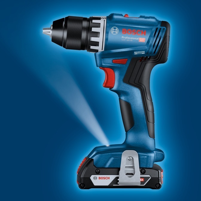 値下げしました！【未使用】ボッシュ BOSCH GSR18V-45 コードレスドライバドリル バッテリ×2・充電器付き【ハンズクラフト佐賀】 BOSCH コードレスドライバードリル 18V GSR18V-45 バッテリー2個付