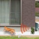 【送料無料】ムサシ 猫しっし 猫よけ 超音波スピーカー REP-600