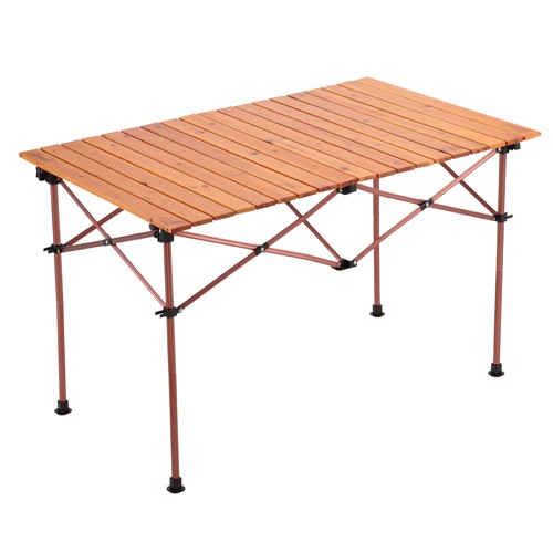 【送料無料】メーカー欠品中 次回5月中旬入荷予定です　コールマン ナチュラルウッドロールテーブルクラシック 110 2000026802