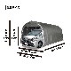 【送料無料】南栄工業 パイプ車庫 3256UMSV 「4梱包」 【大型便・時間指定不可】