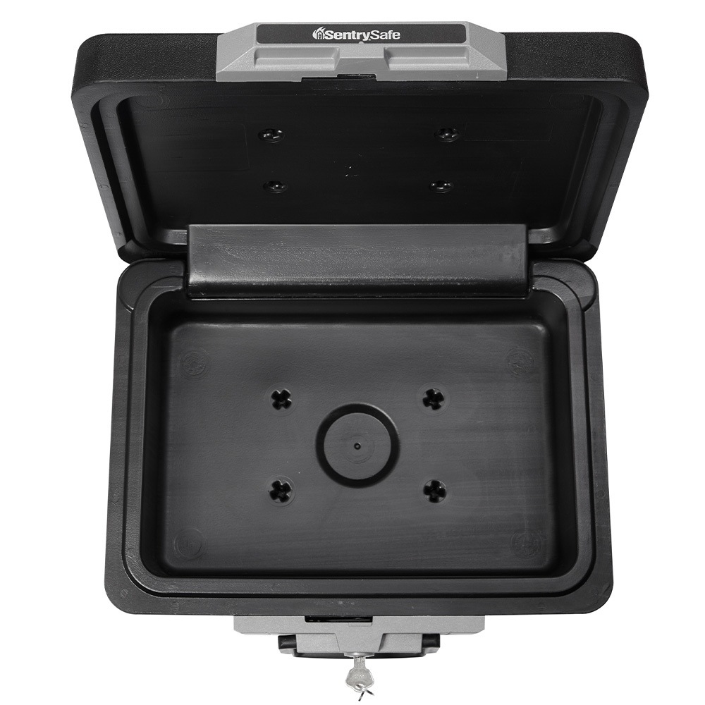 【送料無料】セントリー Sentry ポータブル式30分耐火保管庫(A4紙収納可能)フラットキー2本付 1160BK