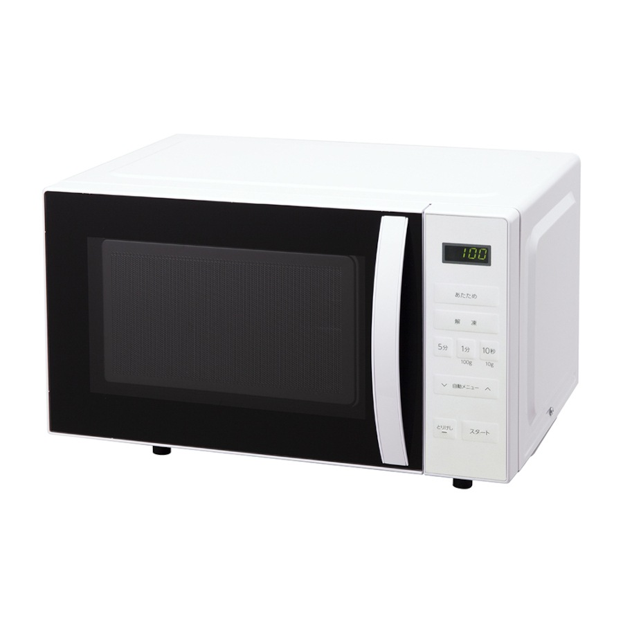 送料込み＊Abitelax 電子レンジ 2025年製＊0226-5 送料無料】アビテラックス 電子レンジ フラットタイプ ARF1801-W