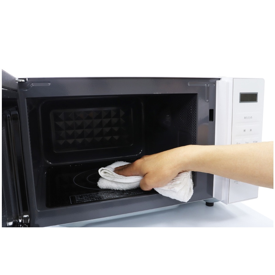 送料無料】アビテラックス 電子レンジ フラットタイプ ARF1801-W