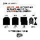 【送料無料】南栄工業 パイプ車庫 3256BMSV 「5梱包」 【大型便・時間指定不可】