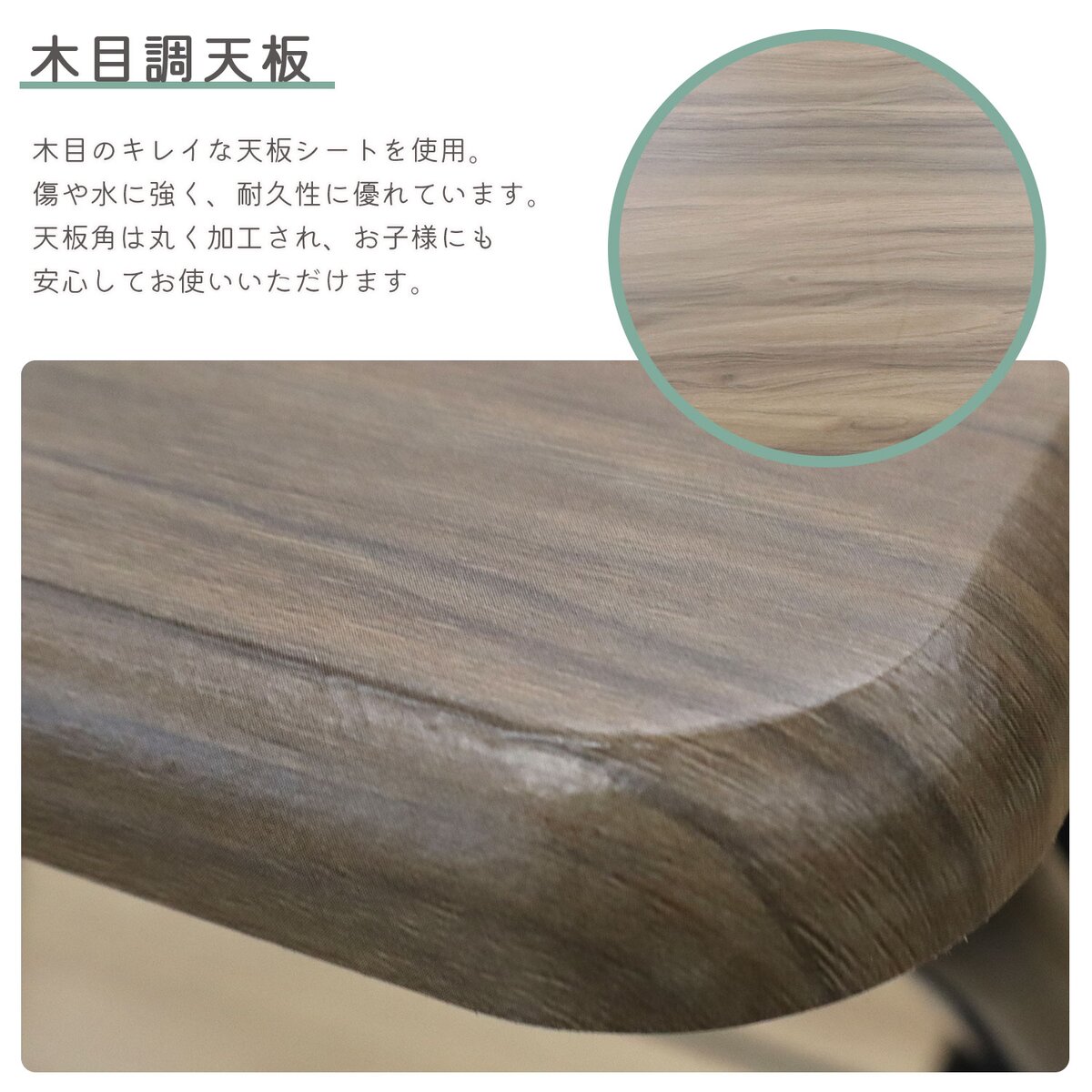 【送料無料】エイ・アイ・エス 折畳テーブル L FT-05L BR 【メーカー直送・代引不可・置配不可】