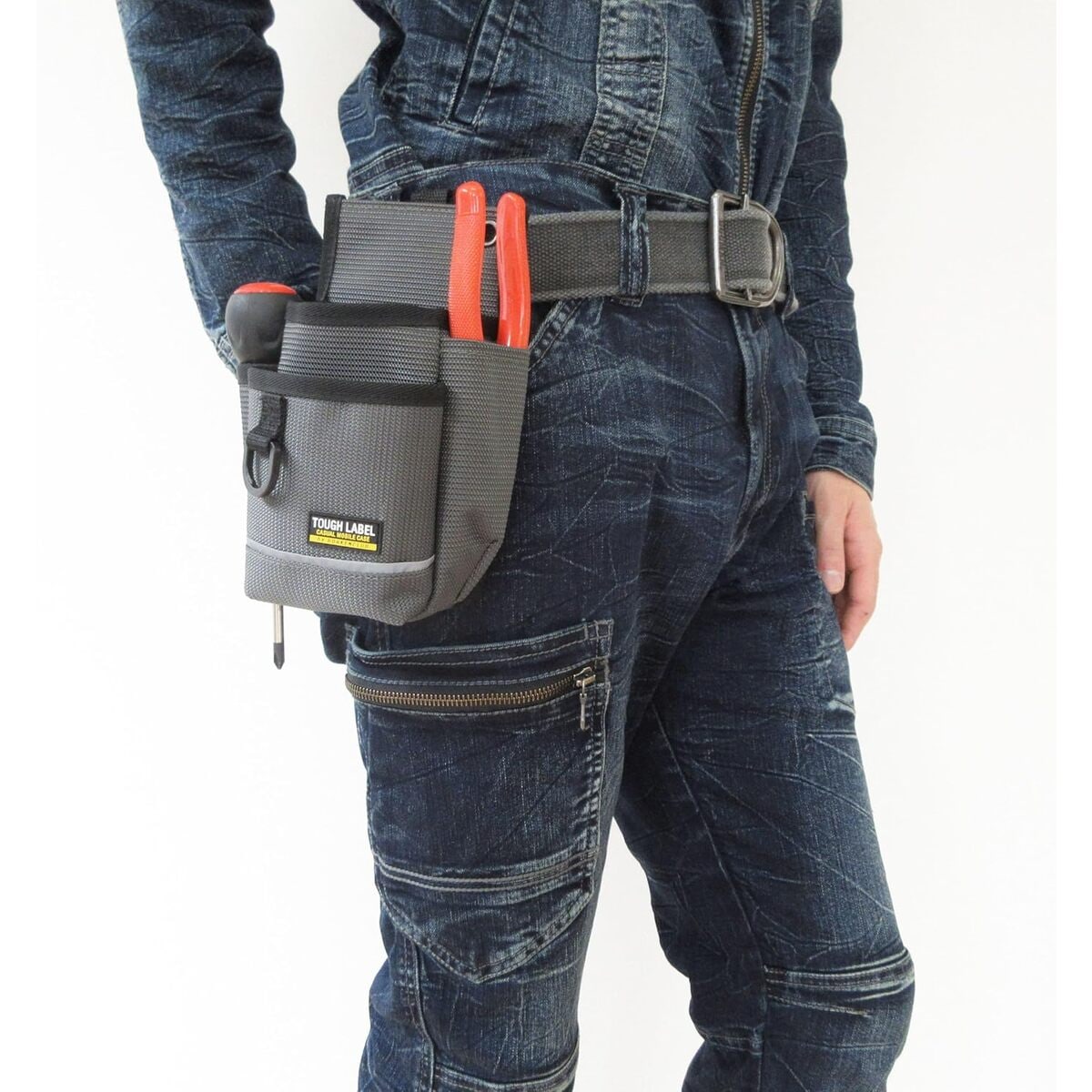 中林製作所 タフレーベル 軽作業道具ケース カラビナ付 FB-73 | 工具