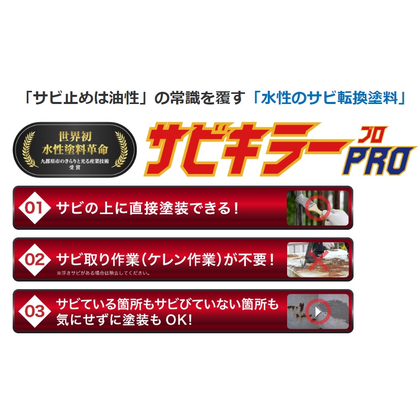 送料無料】BAN-ZI サビキラープロ 4kg シルバー | 塗料・補修剤 送料無料】BAN-ZI サビキラープロ 4kg シルバー | 塗料・補修剤