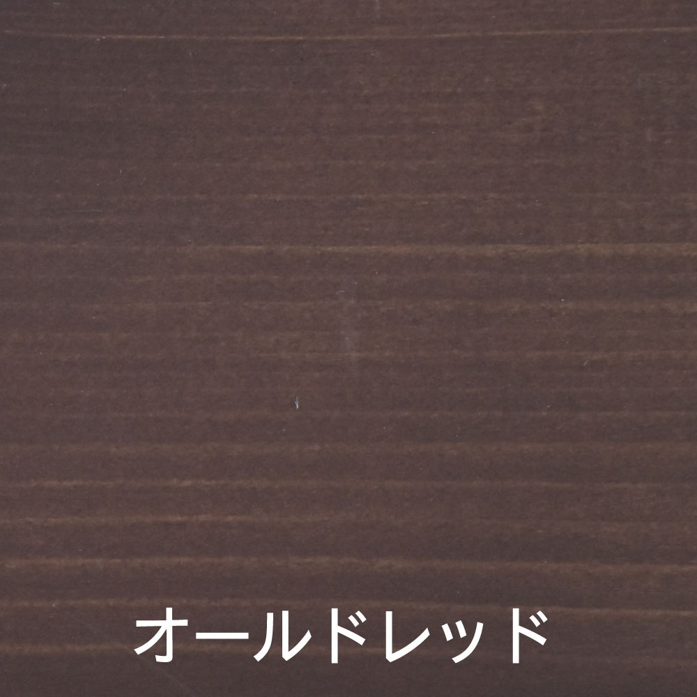 【送料無料】アトムハウスペイント ウッドエバープロテクト 水性屋外木部保護ステイン 3L オールドレッド