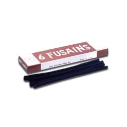 伊研 画用木炭 No.350 ヤナギ 中細軸 6本入