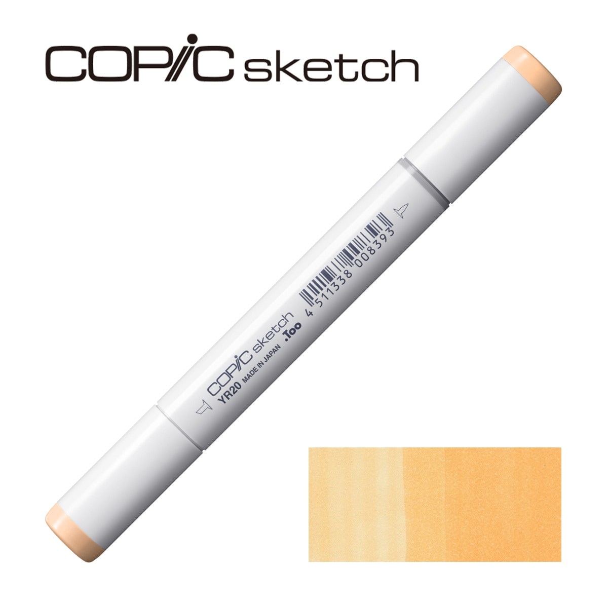 コピックスケッチ YR20 イエロウィッシュ・シェード