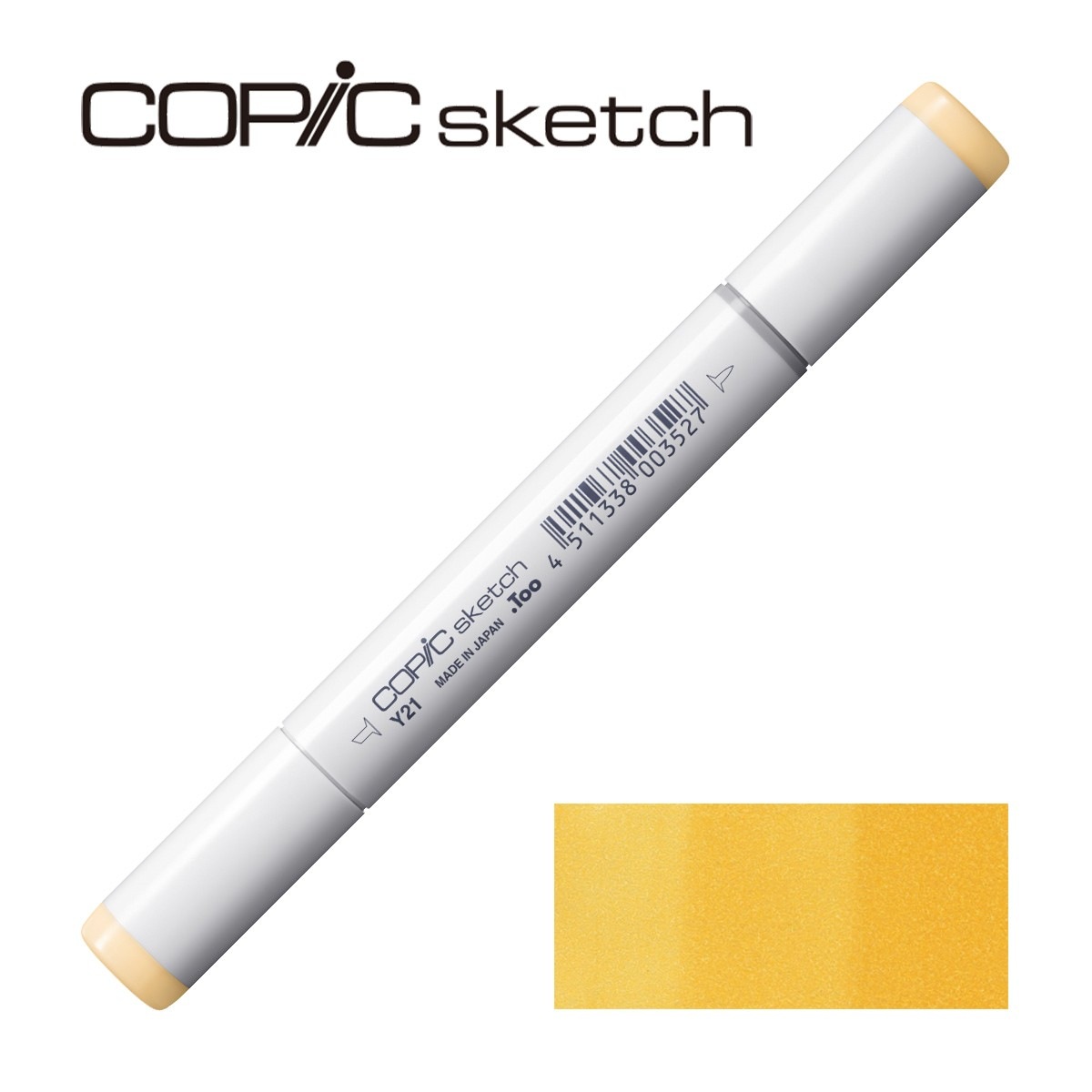 コピックスケッチ Y21 バターカップ・イエロー