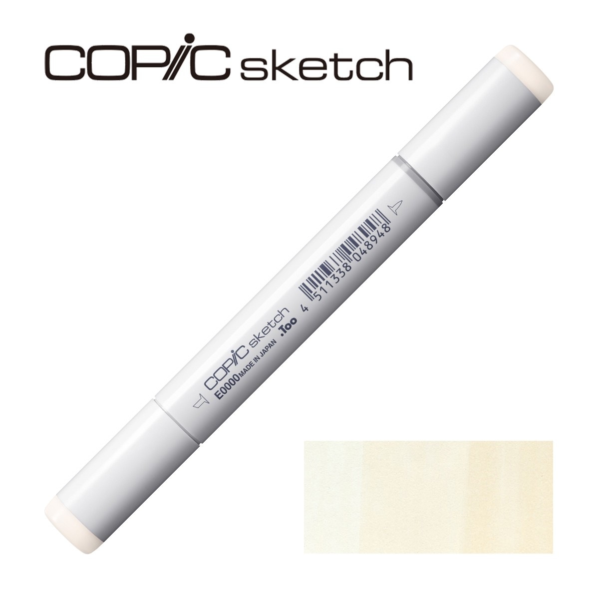 コピックスケッチ E0000 フローラル・ホワイト