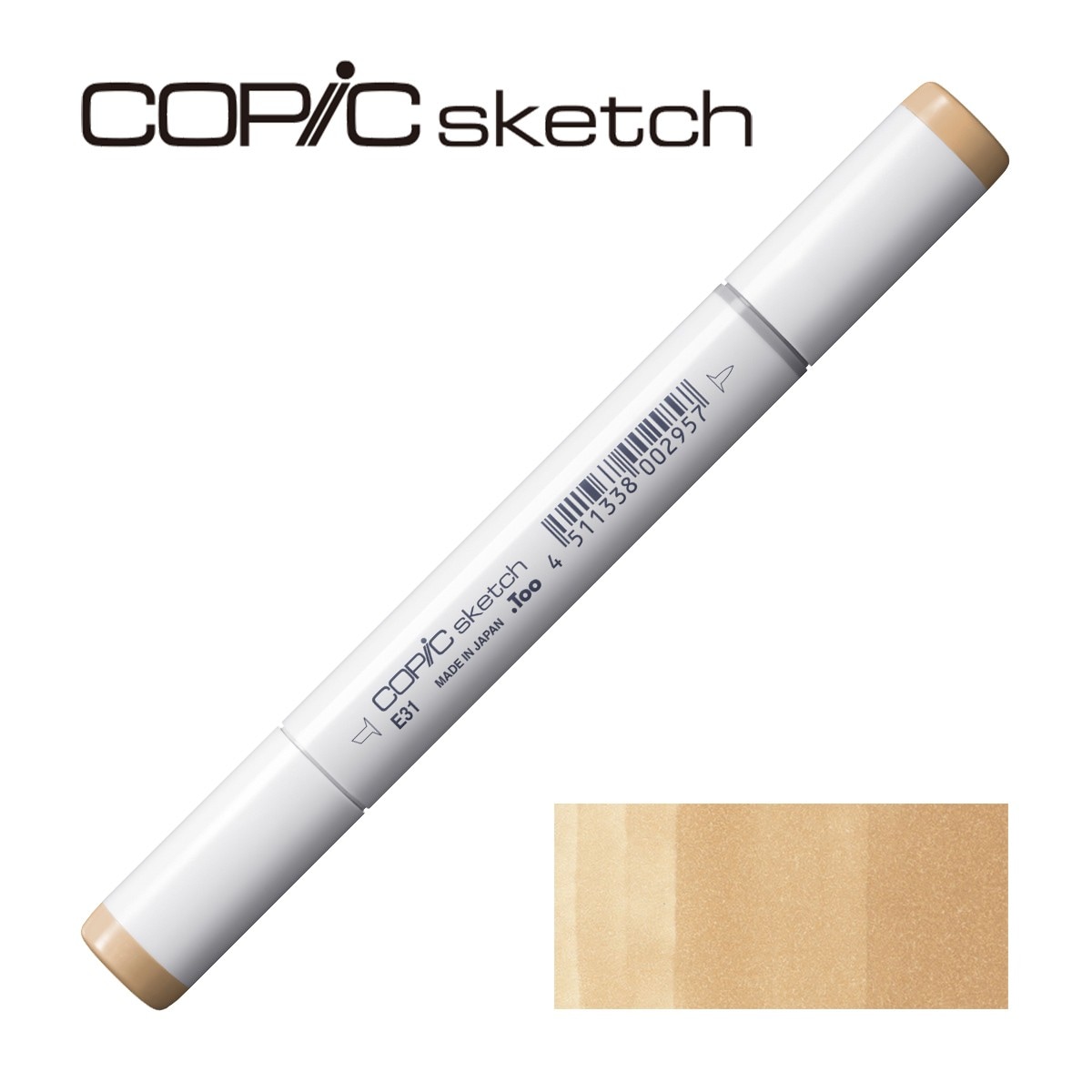 コピックスケッチ E31 ブリック・ベージュ