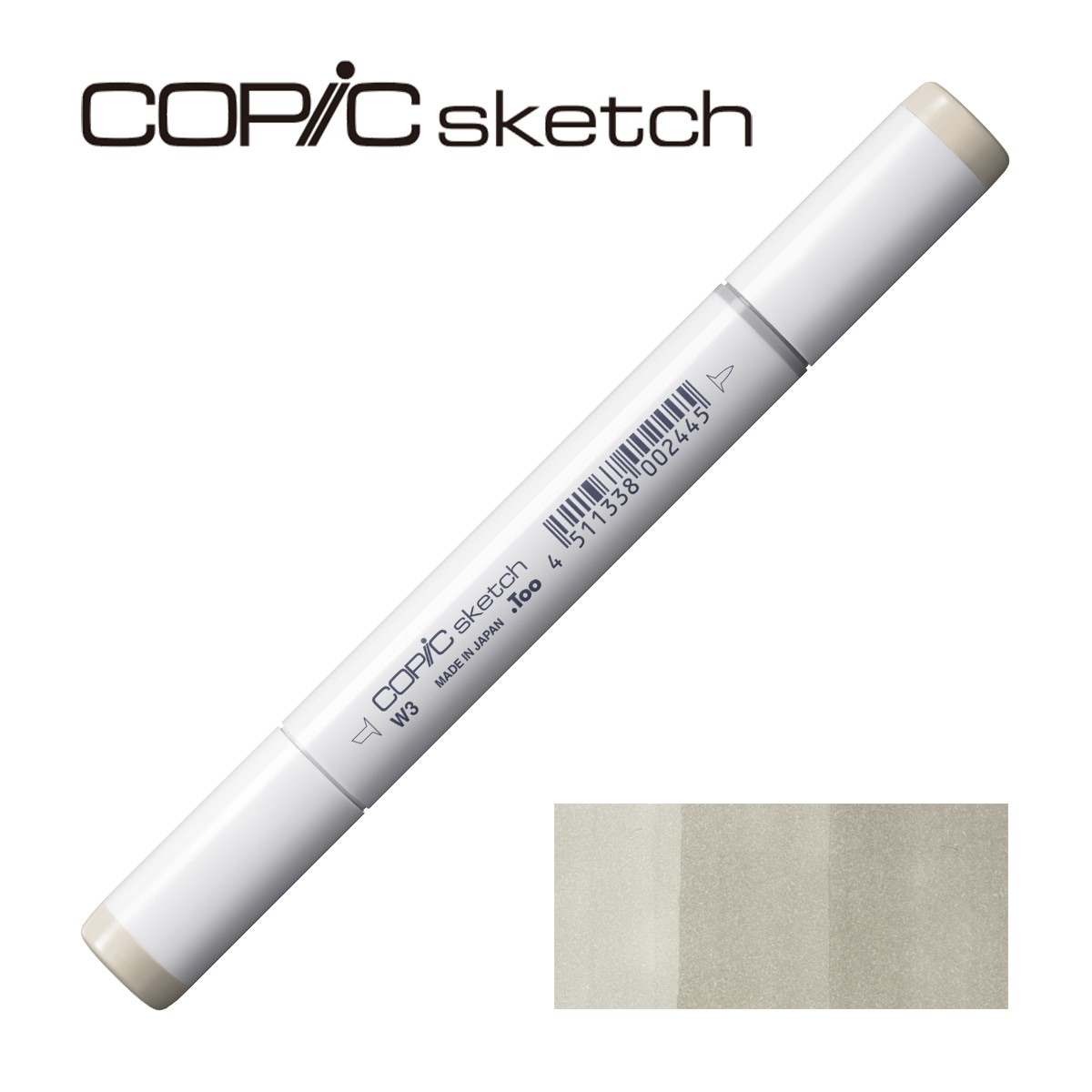 コピックスケッチ W-3 ウォームグレイ No.3