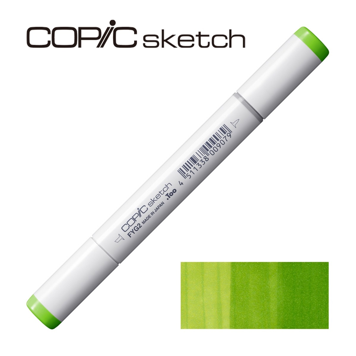 コピックスケッチ FG Fluorescent Green (FYG2 Fluorescent Dull Yellow Green)