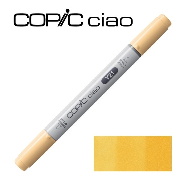 コピックチャオ Y21 バターカップ・イエロー