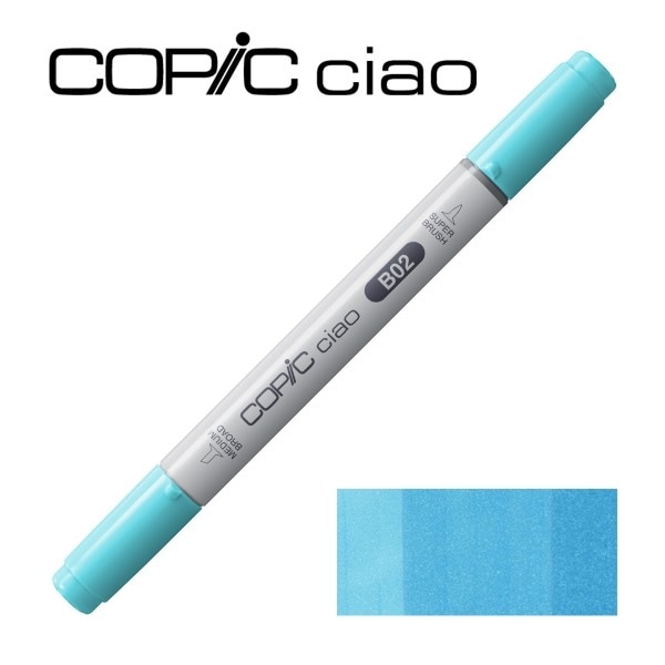 コピックチャオ B02 ロビンズエッグ・ブルー