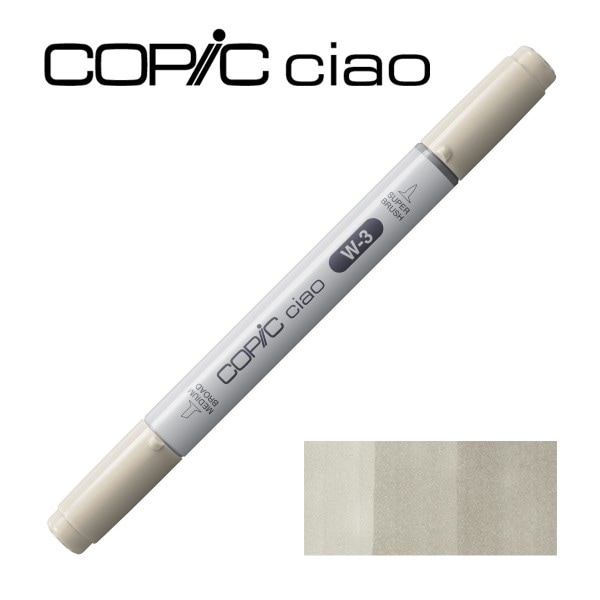 コピックチャオ W-3 ウォームグレイ No.3
