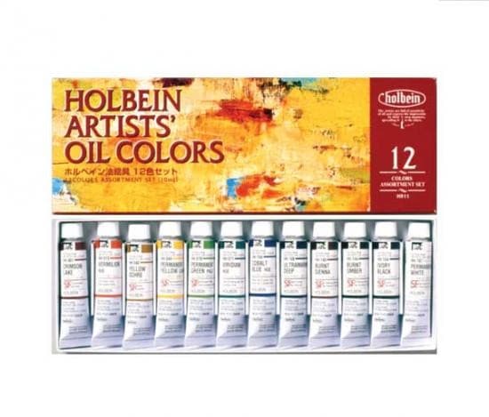 ホルベイン 油絵具セット H911 12色セット