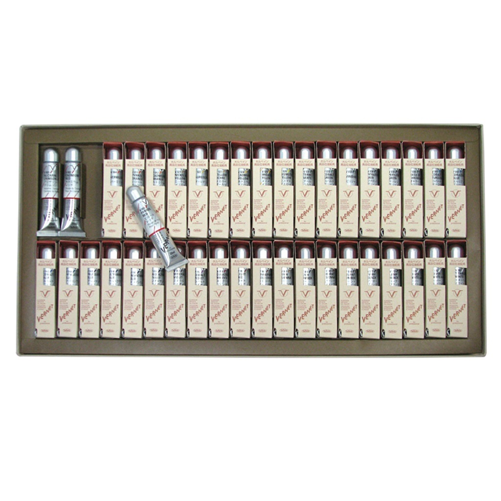 ホルベイン ヴェルネ セット V198 40色セット (紙箱入り) (011198) 高品位油絵具