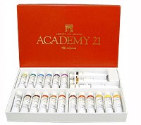 クサカベ 油絵具セット アカデミー21 (21色)