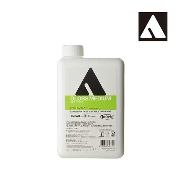 ホルベイン アクリリックメディウム AM570 1000ml グロスメディウム 14570