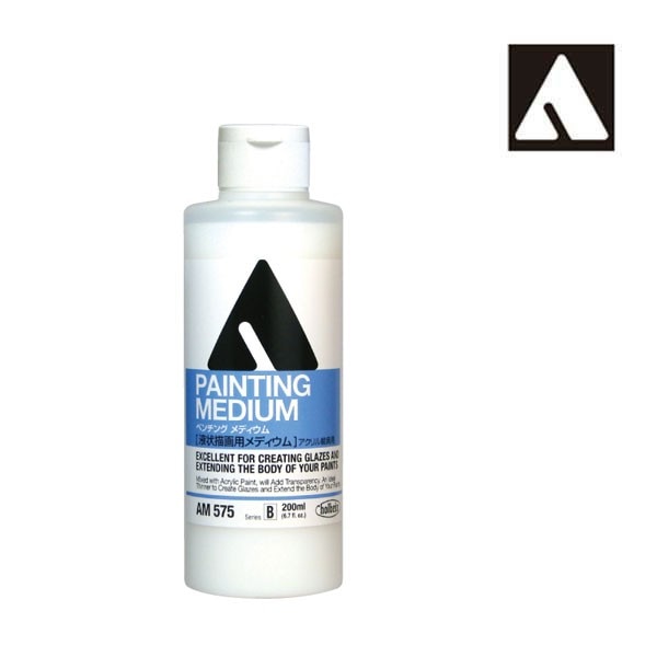 [3個セット] ホルベイン アクリリックメディウム AM575 200ml ペンチングメディウム 14575