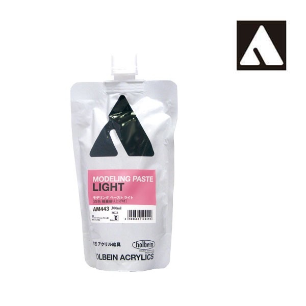 ホルベイン アクリリックメディウム AM443 300ml モデリングペーストライトスタンドパック 14443