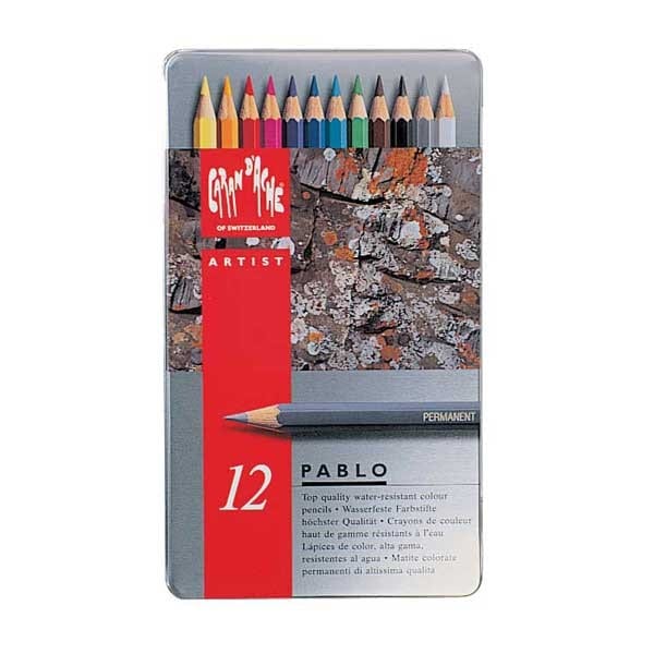 CdA カランダッシュ 0666-312 パブロ色鉛筆 12色セット [619151]