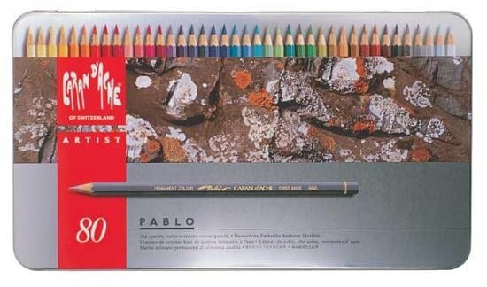 CdA カランダッシュ 0666-380 パブロ色鉛筆 80色セット [619155]