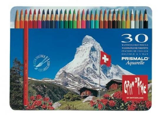カランダッシュ 0999-330 プリズマロ 水彩色鉛筆 30色セット 618234