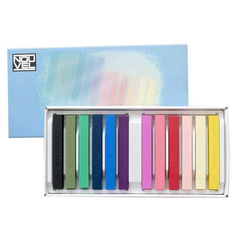 ヌーベル カレーパステル NCT-12B 12色セットB (有機顔料を主に彩度の高い色) 455166 ターレンス