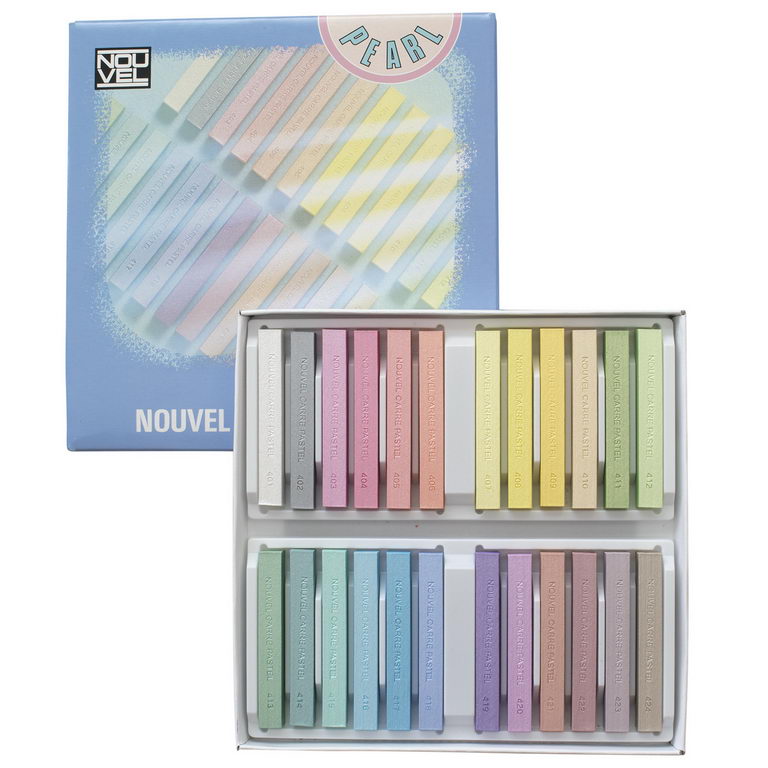 ヌーベル カレーパステル NCT-24P 24色パールセット (パール色全24色) 424635 ターレンス