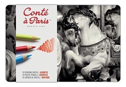 コンテ・ア・パリ パステルペンシル アソート 12色セット　22409015