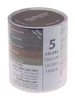 ホルベイン パンパステル 30058 5色セット アースカラー